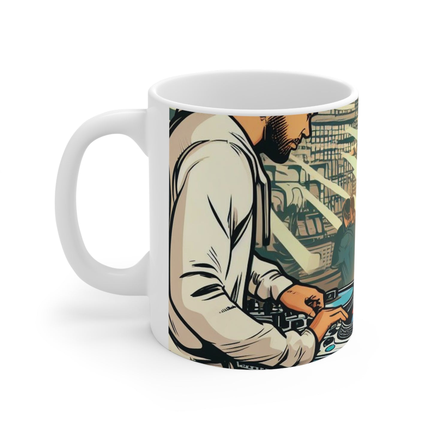 *Limitied Edition* "Coffee Vibes" 11oz Mug from The Hip Hop Coffee Shop