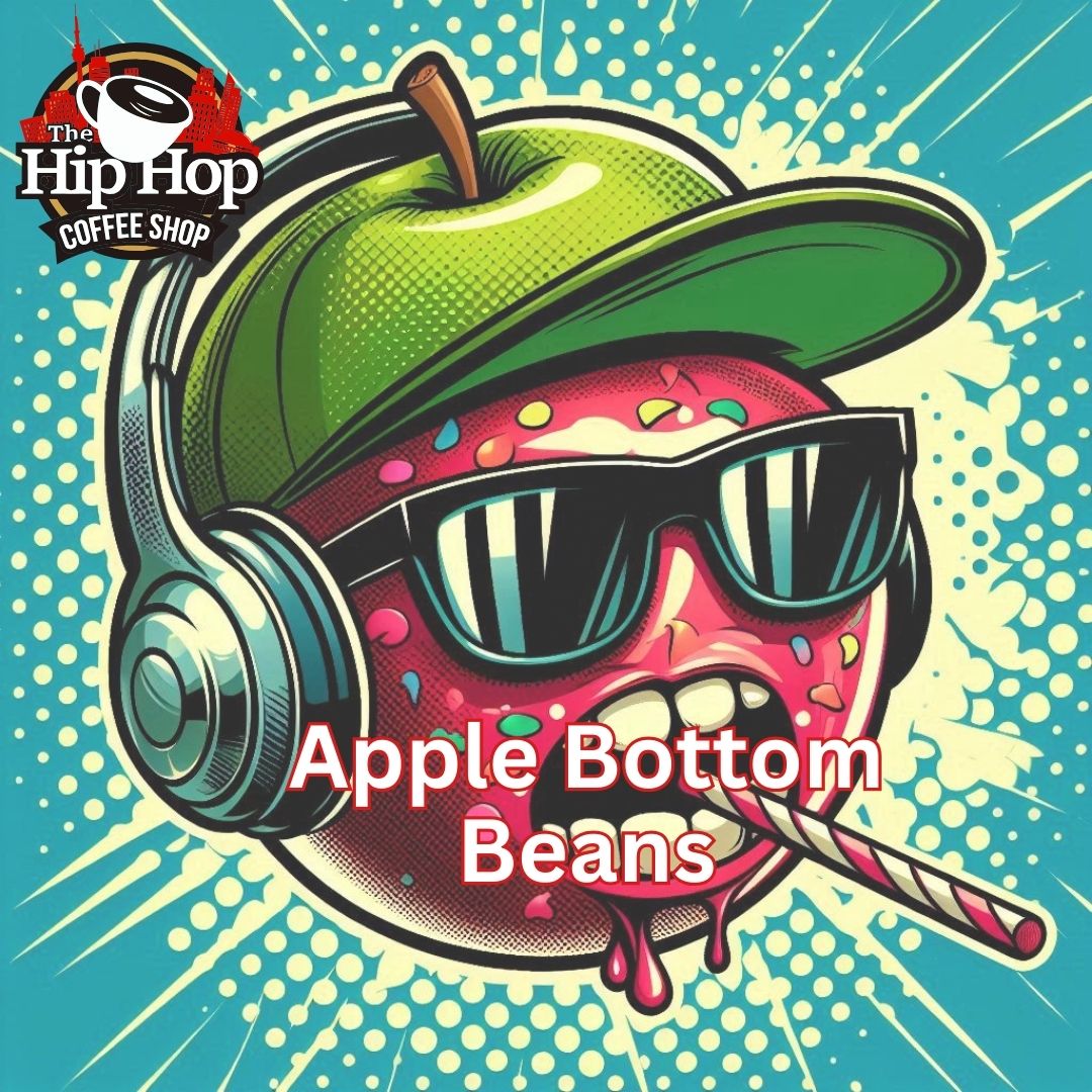 Apple Bottom Beans - Caramel Candy Apple Flavored Coffee (Regular or Decaf)