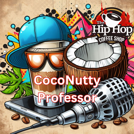 CocoNutty Professor - Coconut Cream Flavored Coffee (Regular or Decaf)