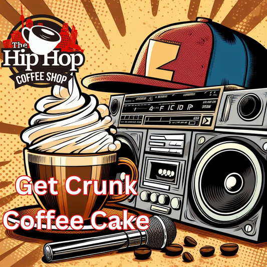 Get Crunk Coffee Cake - Streusel Cake Flavored Coffee (Regular or Decaf)