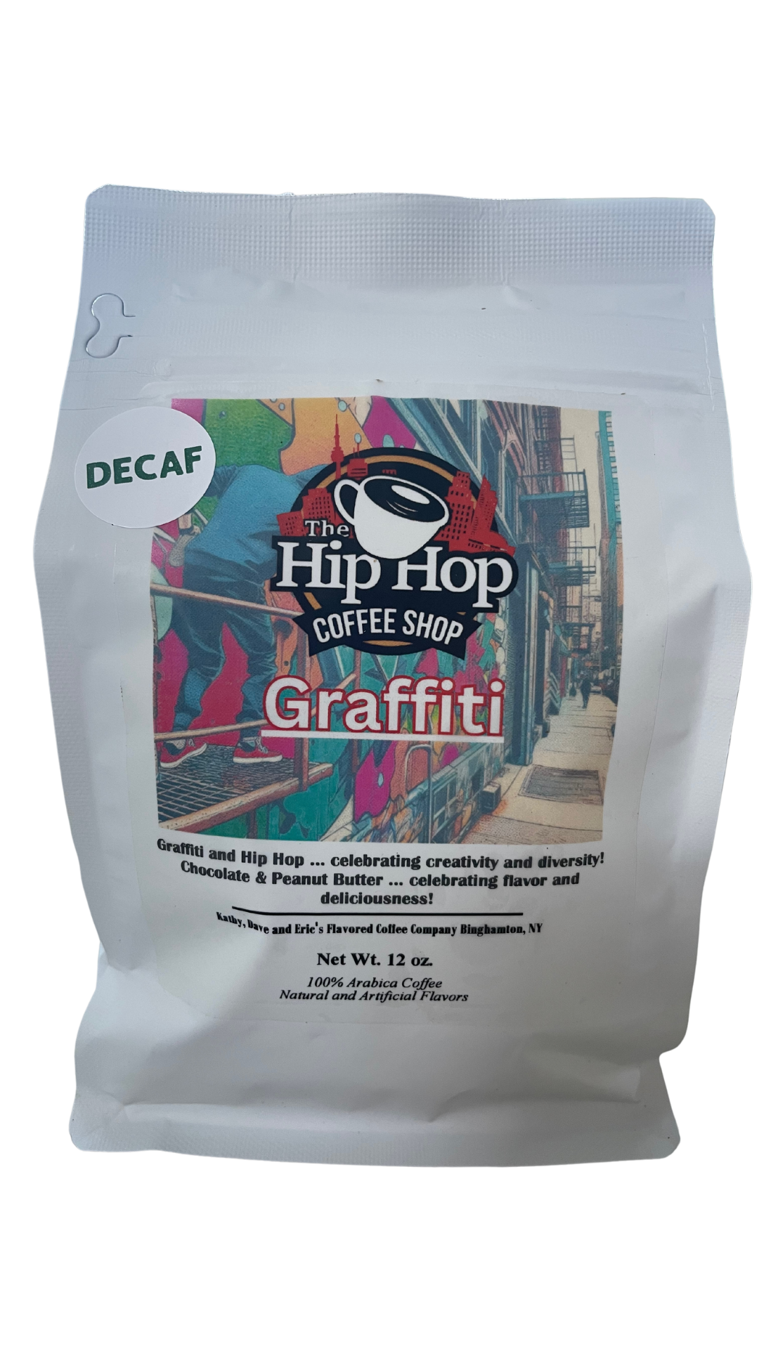 Graffiti - Chocolate Peanut Butter Flavored Coffee (Regular or Decaf)