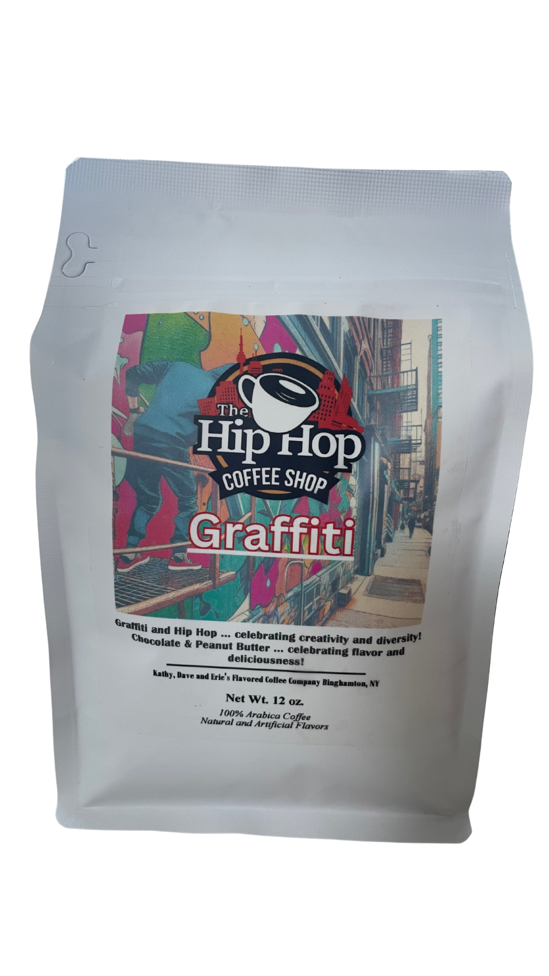 Graffiti - Chocolate Peanut Butter Flavored Coffee (Regular or Decaf)