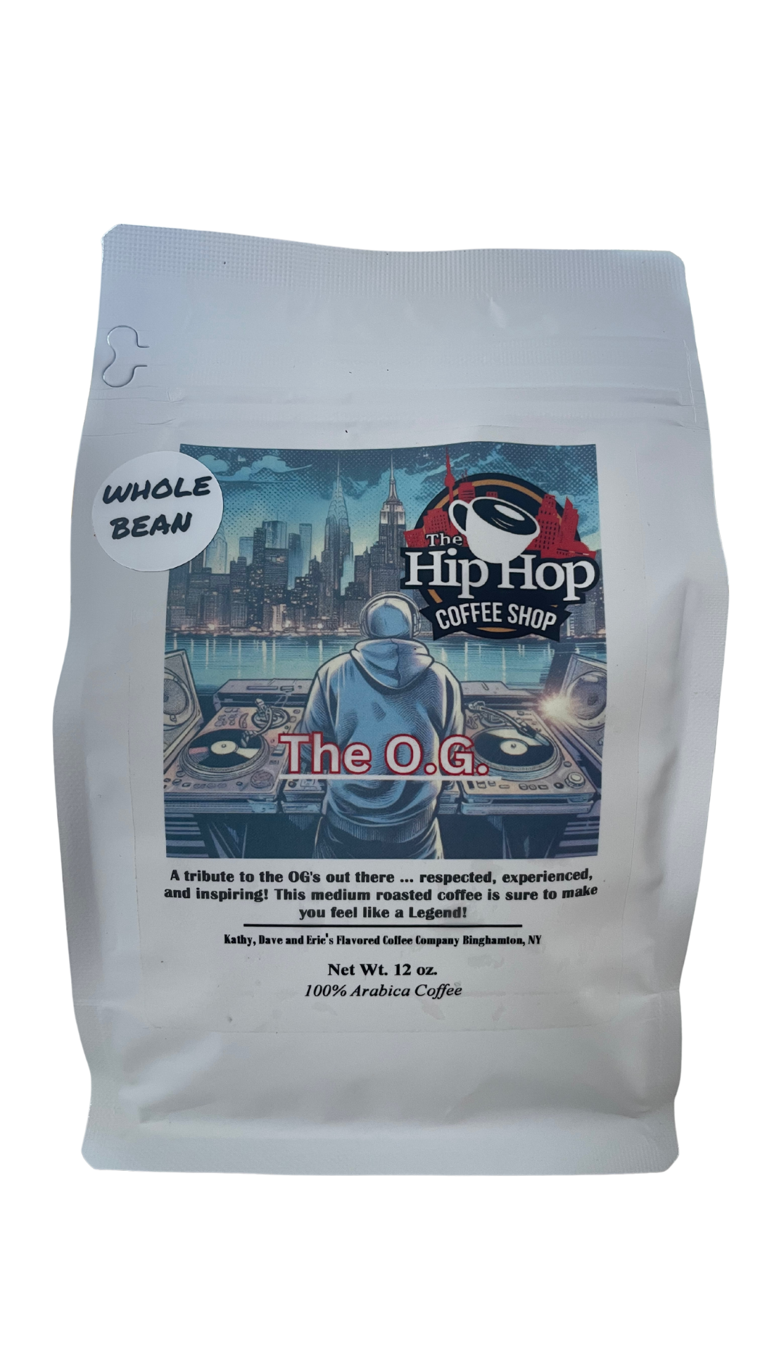 The O.G. Medium-Dark Roast Coffee (Regular or Decaf)